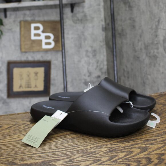 NWT Goodfellow & Co Mens Kendrix Slide Sandals 92542327 Black 10 - Picture 5 of 10
